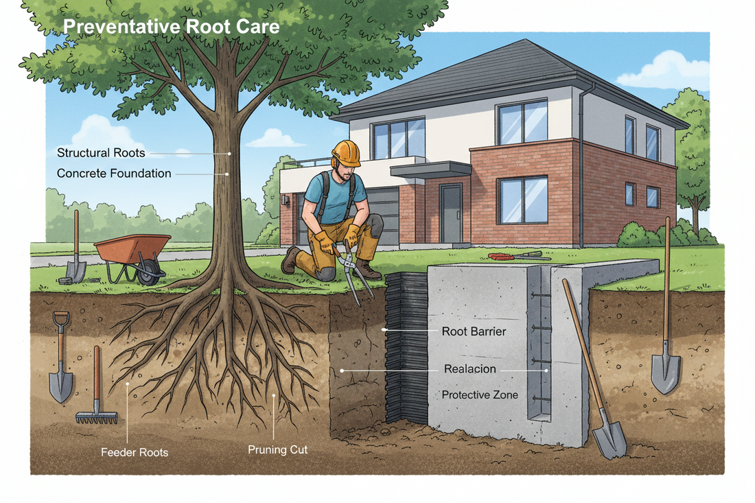 Root Pruning & Property Protection: Stop Foundation Damage Early